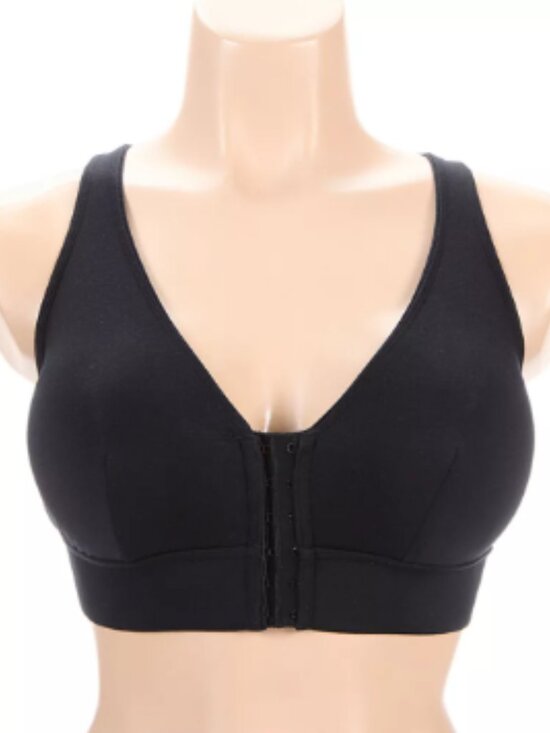 Leading Lady Other - Leading Lady Greta 5170 – Wirefree Bralette with Front Closure & Crossback Strap